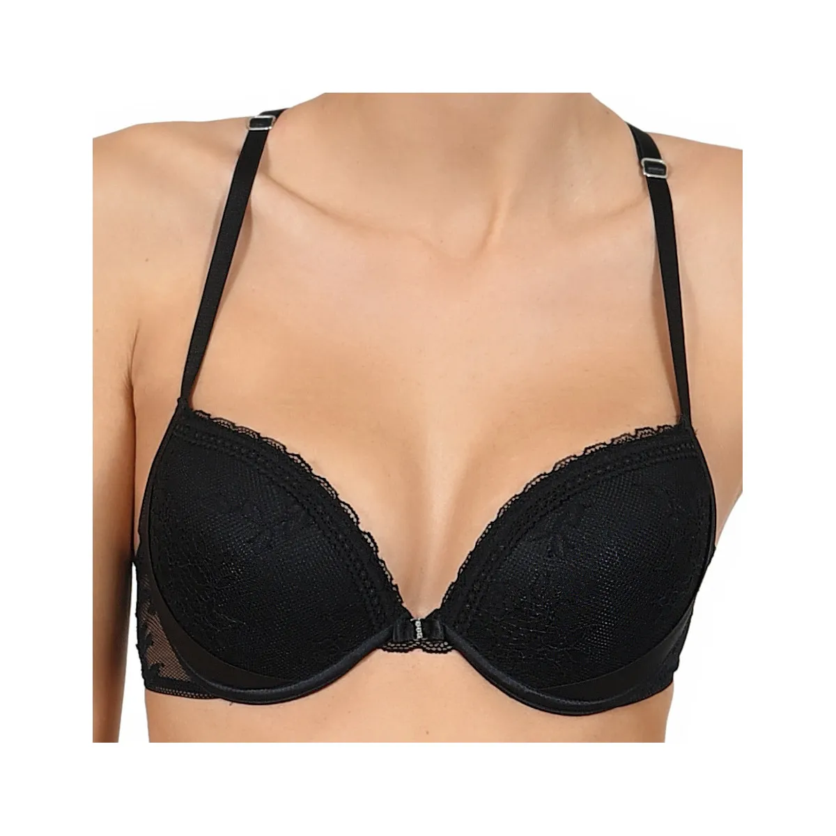 Eternity  push-up bra negro