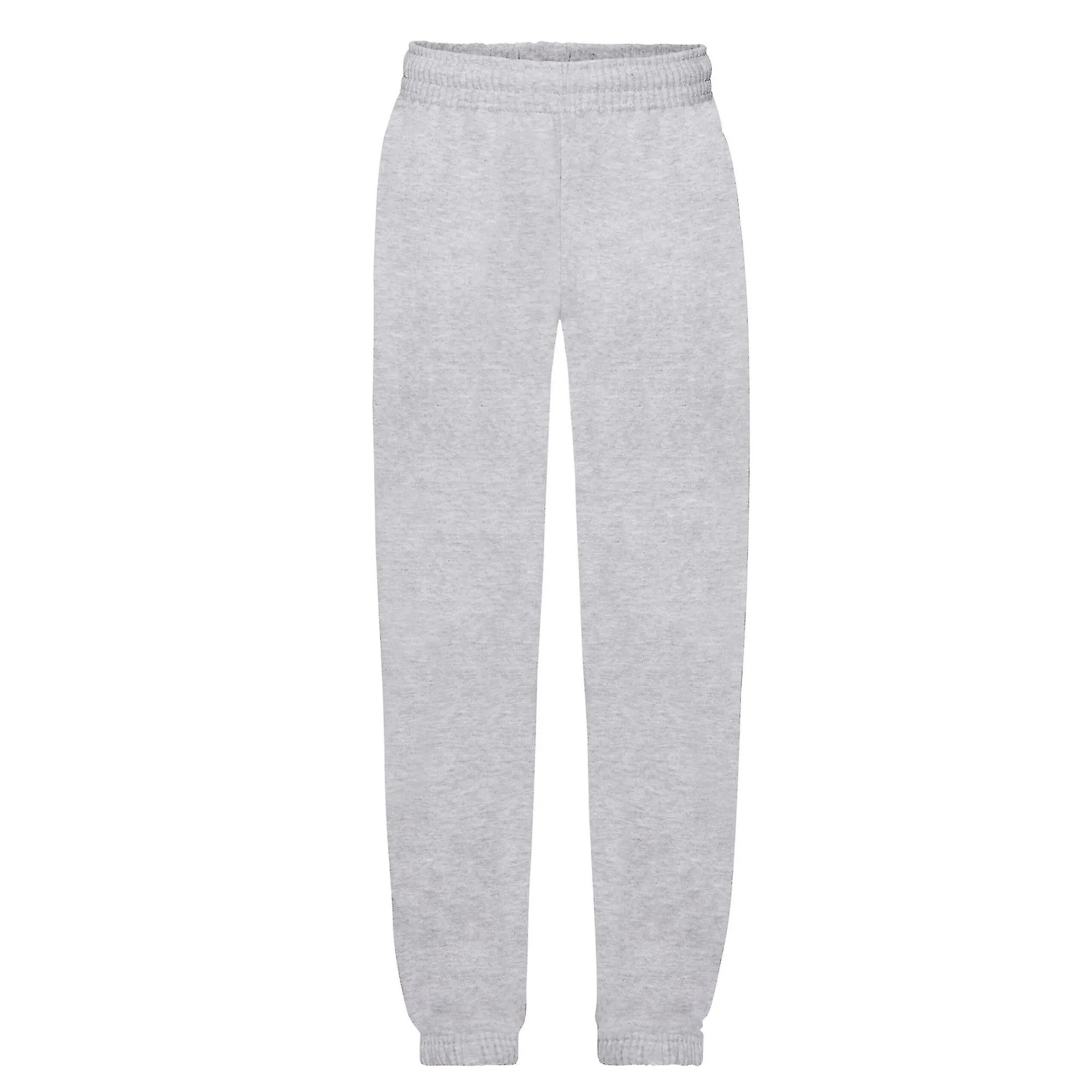 Fruit of the Loom Childrens/Kids Heather Elasticated Hem Jogging Bottoms