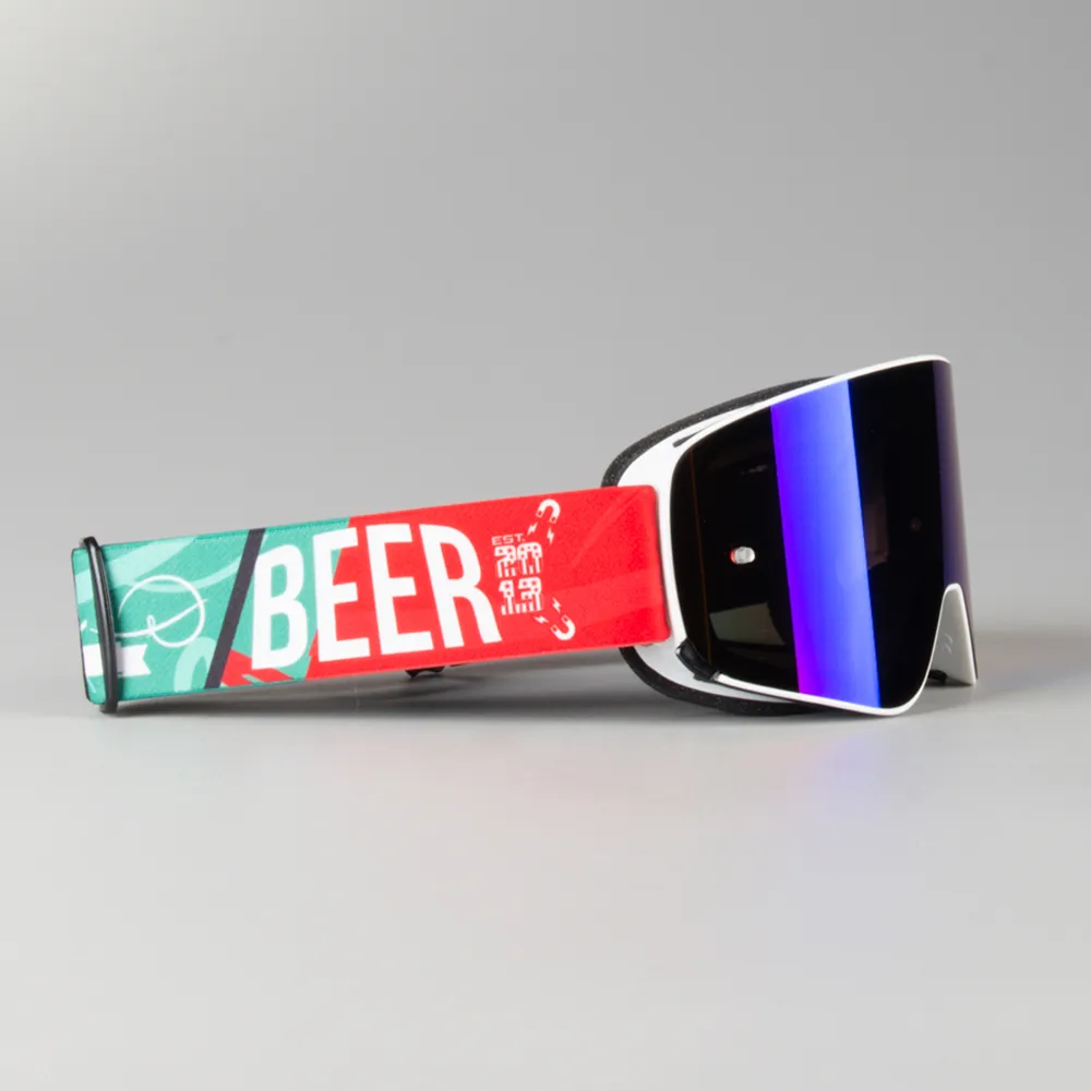 Gafas de Cross Raven Edge Beer - Espejo Verde