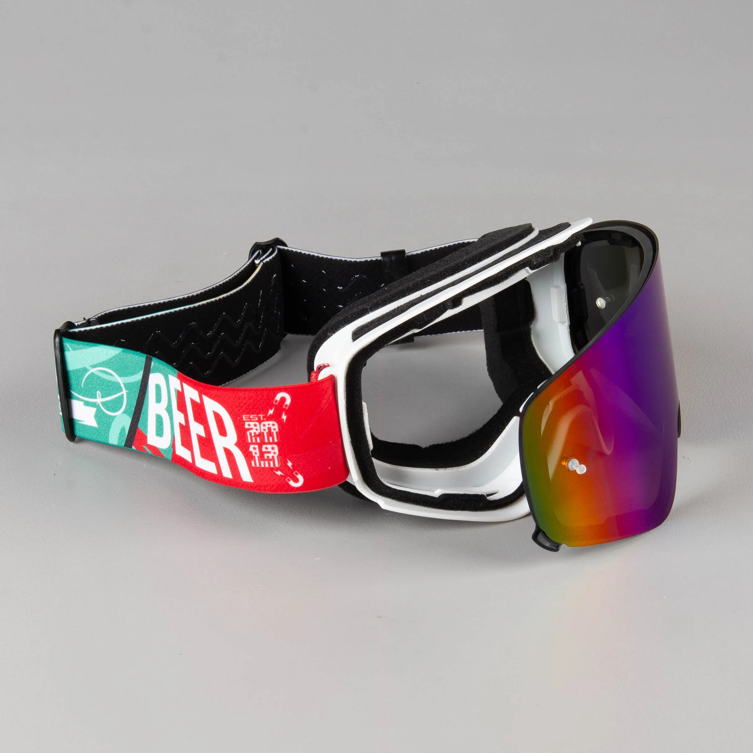 Gafas de Cross Raven Edge Beer - Espejo Verde