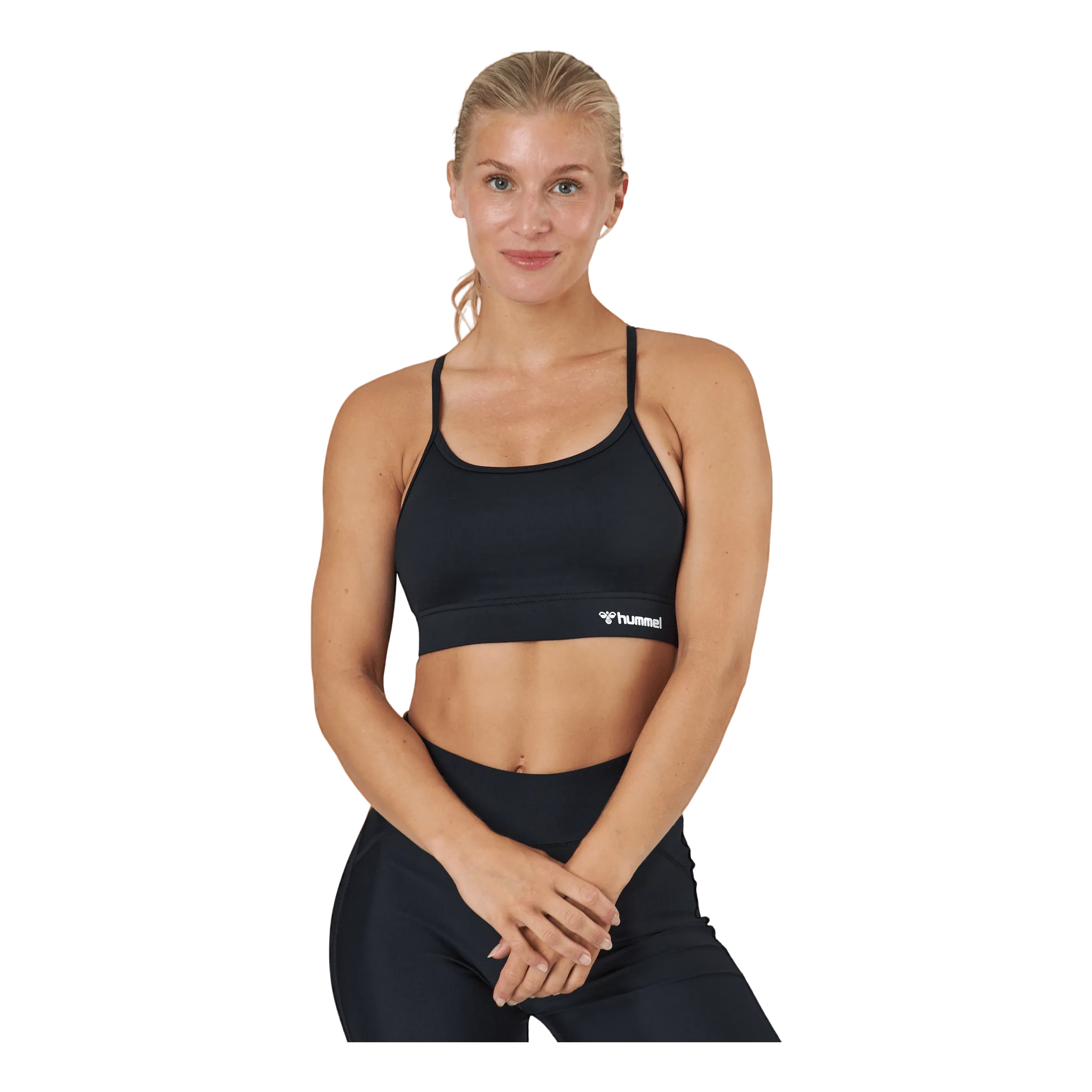 Hummel Hmlmt Chipo Padded Sports Bra Black