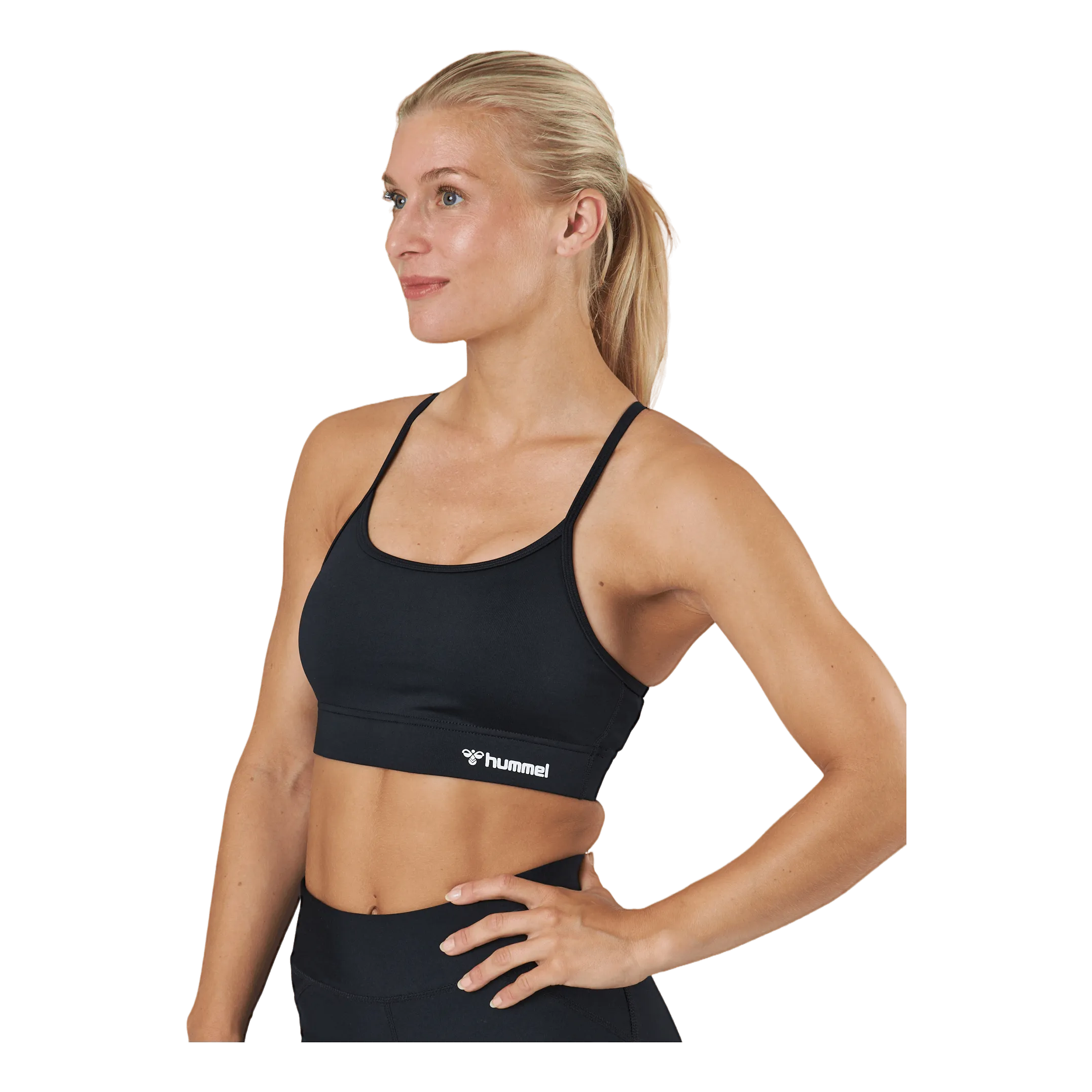 Hummel Hmlmt Chipo Padded Sports Bra Black