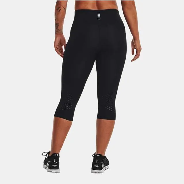 Legging Corto Under Armour para Mujer Fly Fast Speed Capri Black