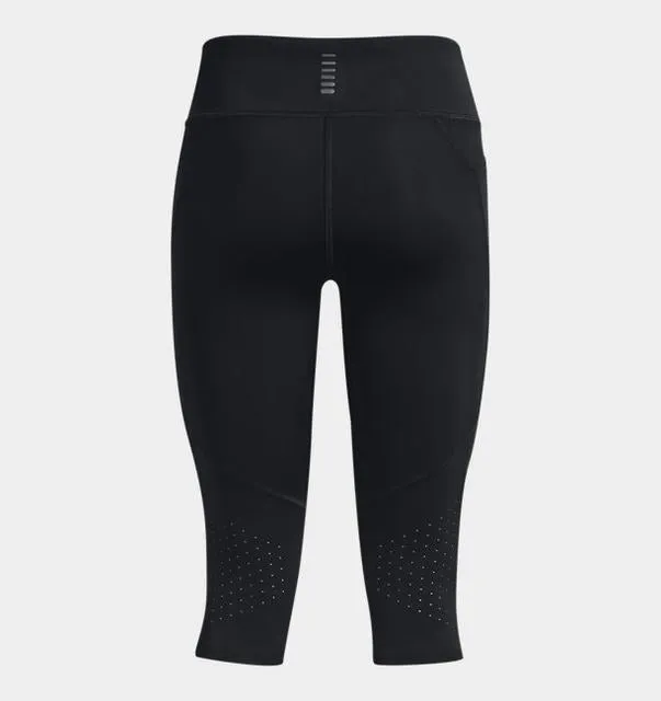 Legging Corto Under Armour para Mujer Fly Fast Speed Capri Black