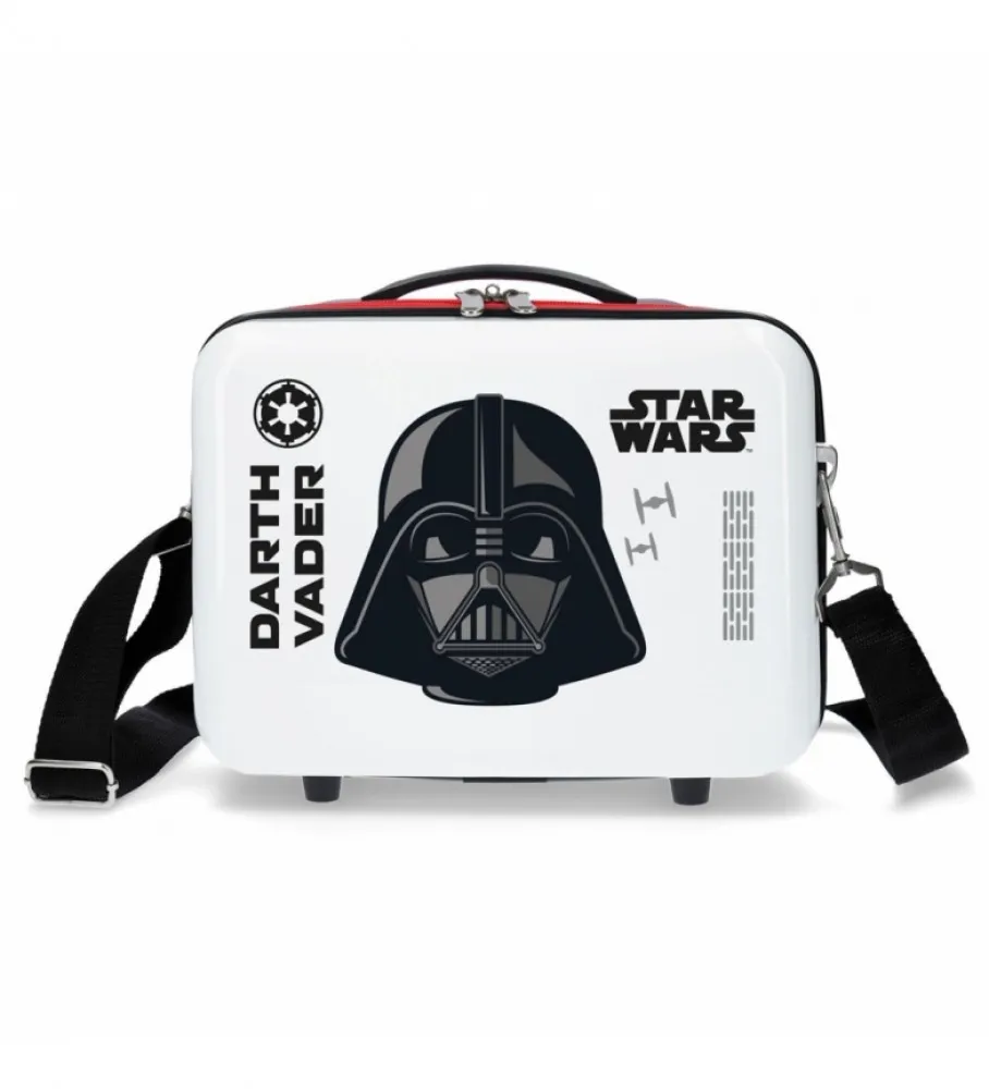 Neceser ABS Star Wars Darth Vaider Adaptable blanco -29x21x15cm-