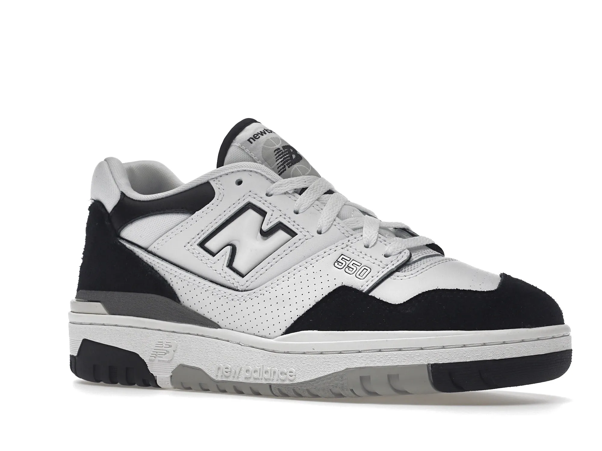 New Balance 550 White Black Rain Cloud