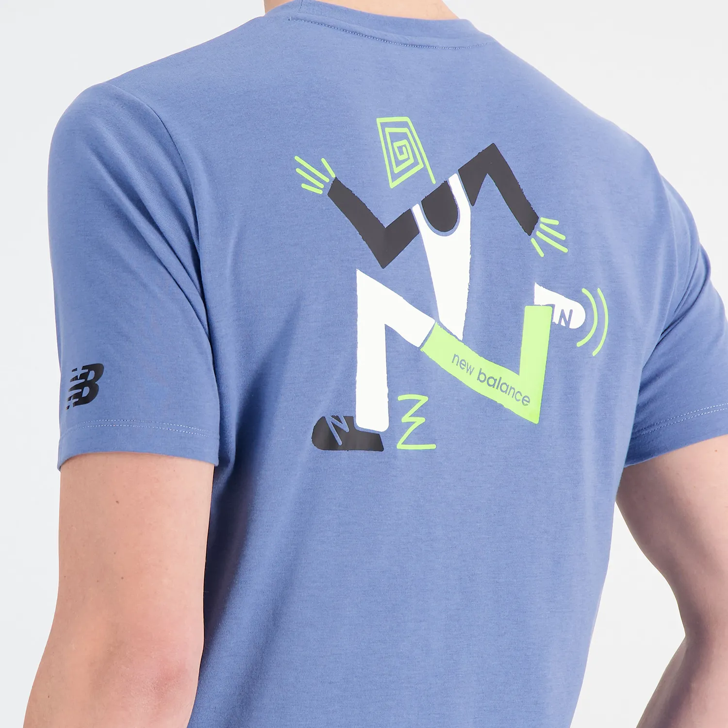 New Balance Tenacity Heathertech Graphic T-Shirt