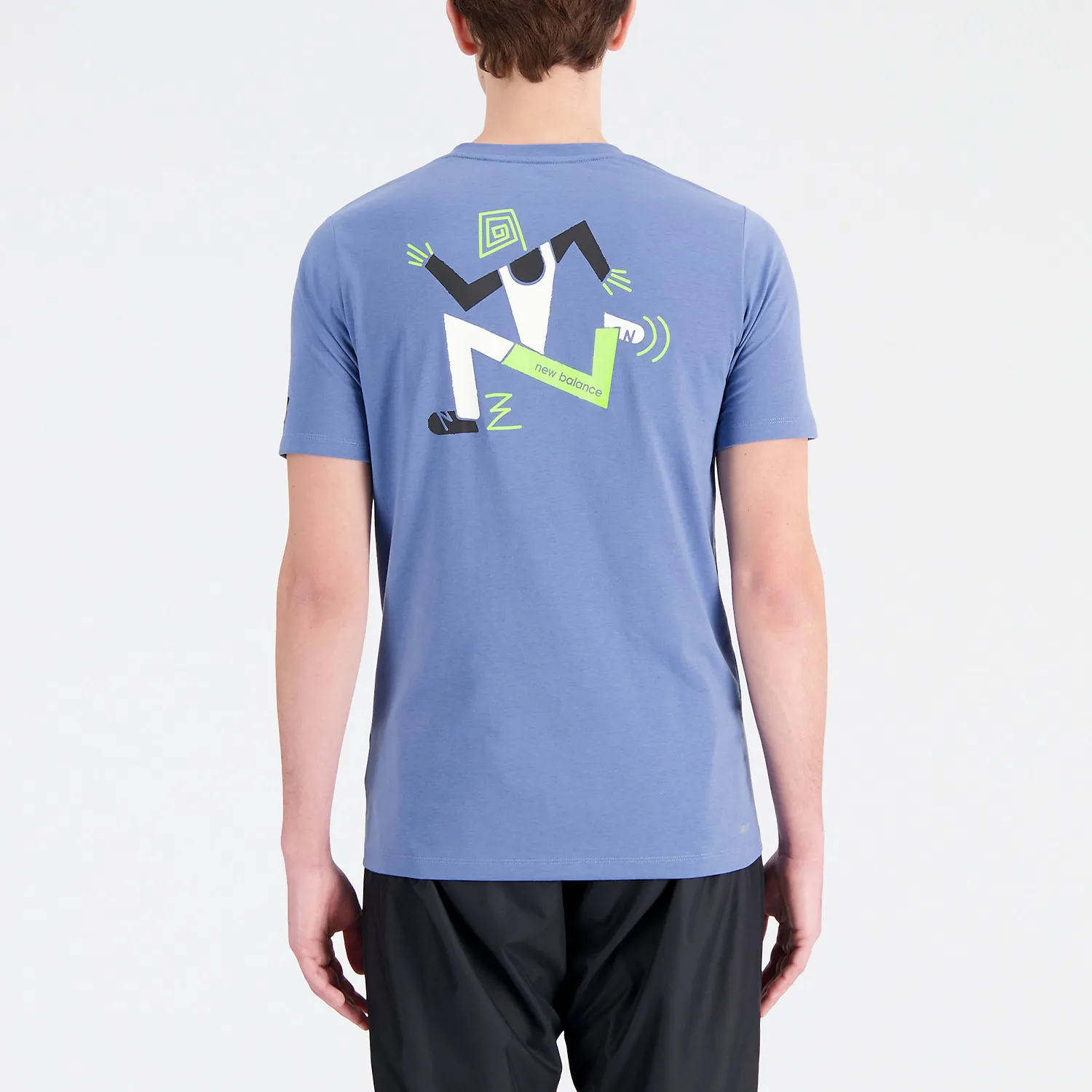 New Balance Tenacity Heathertech Graphic T-Shirt