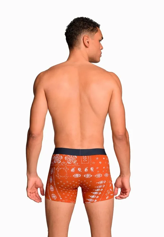 Pack 2 Boxers Levi´s en naranja calabaza y marino