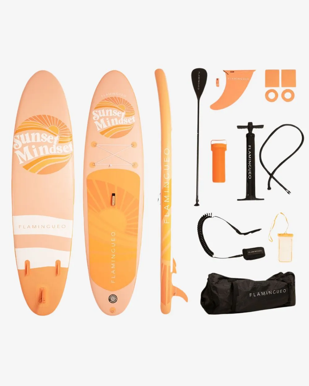 Paddle surf naranja pastel - SUNSET