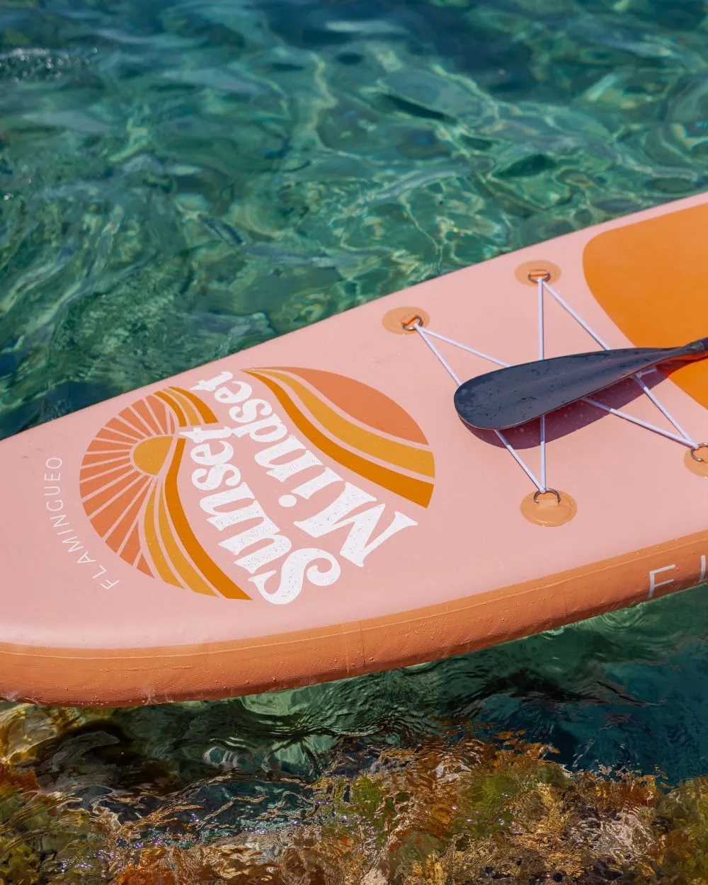 Paddle surf naranja pastel - SUNSET