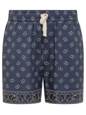 PALM ANGELS Paisley Shorts