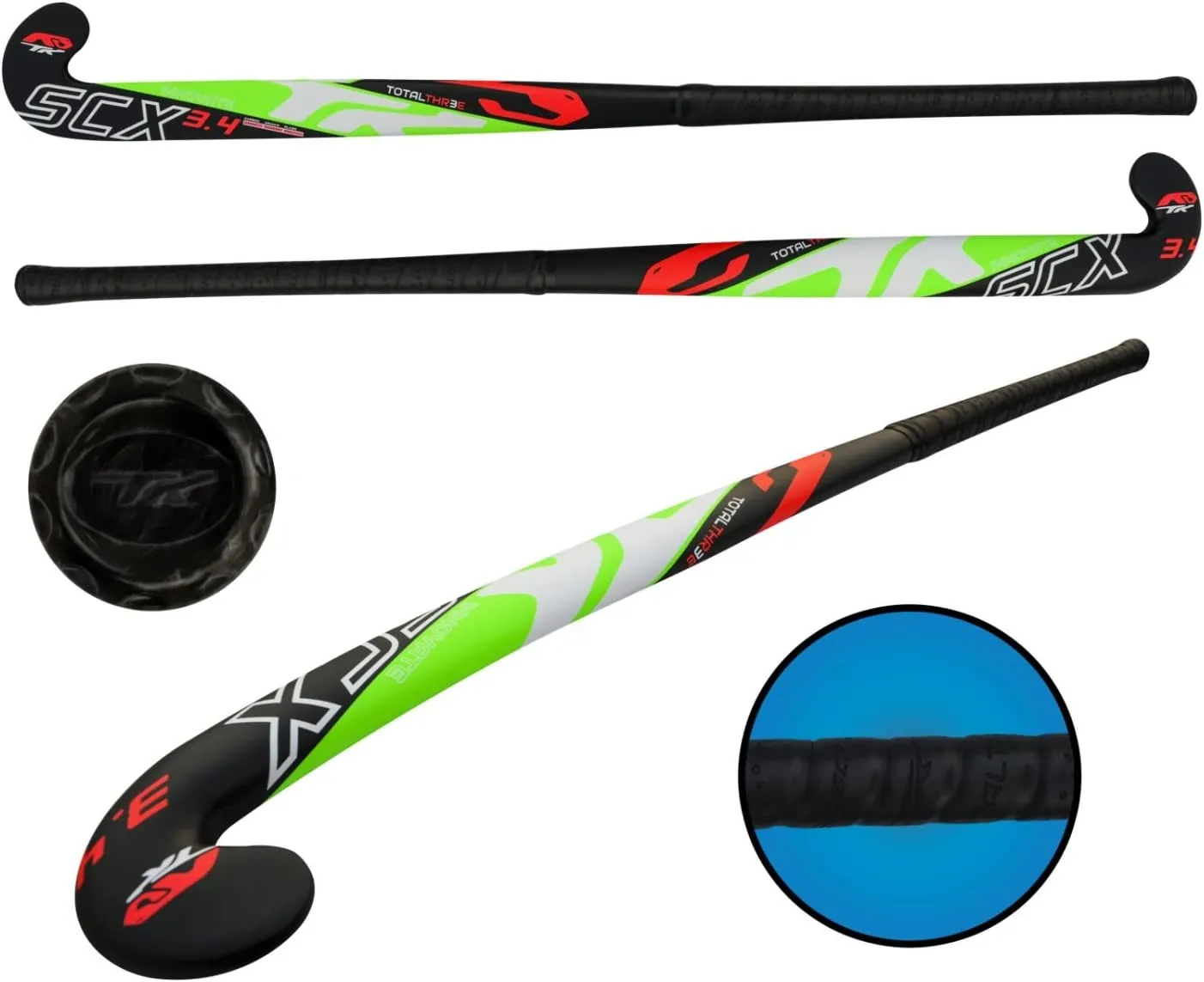 Palo Hockey TK Total Three 3.4 Innovative 36.5 L Negro