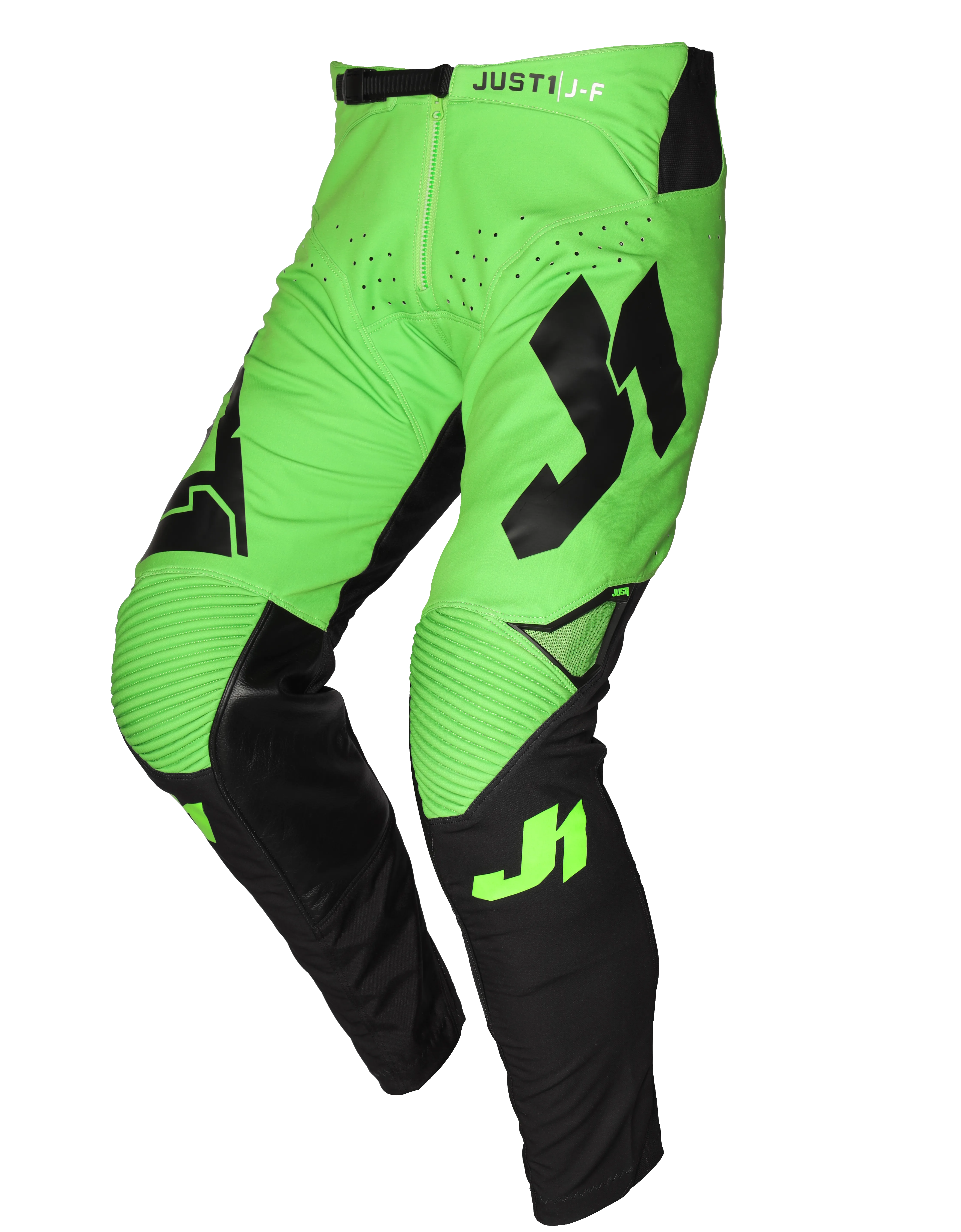 Pantalones de Cross Just1 J-Flex Aria Fluo-Verde-Negro