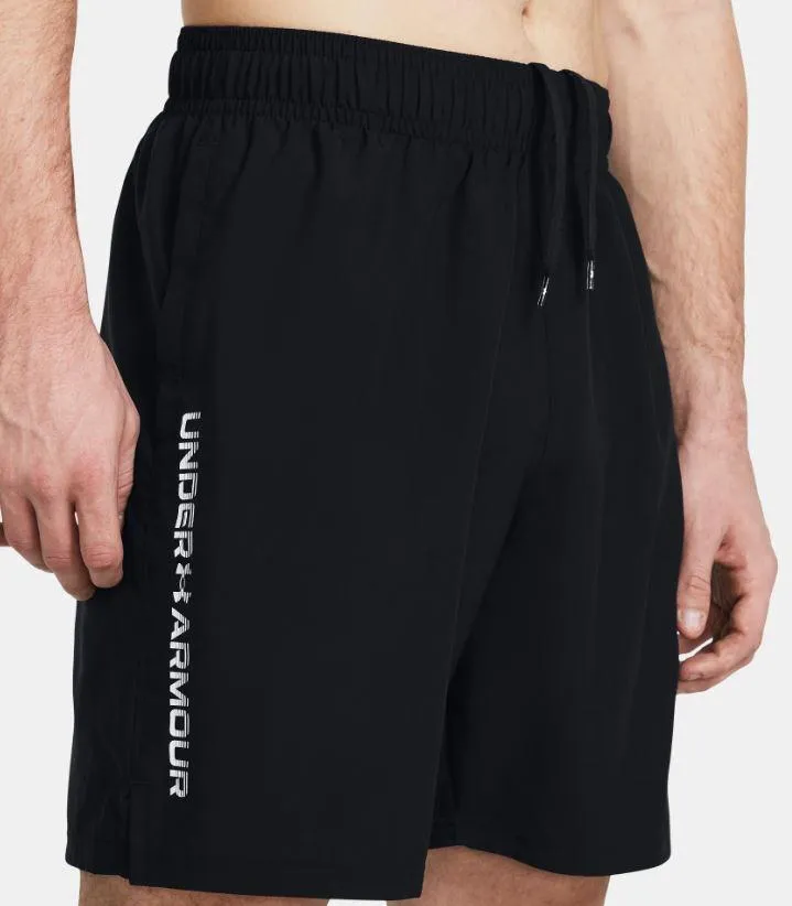 Pantalón Corto Under Armour Woven Wdmk Short Negro