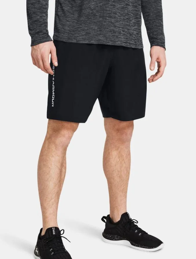 Pantalón Corto Under Armour Woven Wdmk Short Negro