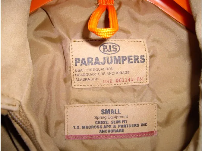 Parajumpers Chaqueta de cuero Arena 