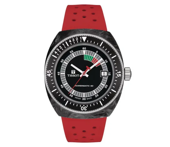 Reloj Tissot Sideral Powermatic 80 Rojo T1454079705702