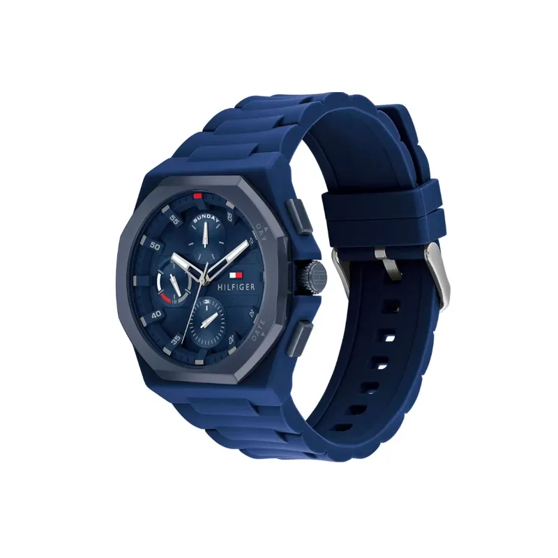 Reloj Tommy Hilfiger correa silicona azul hombre 1792122