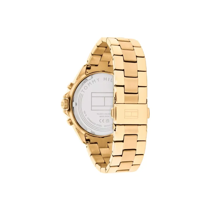 Reloj Tommy Hilfiger Mellie Dorado y Chocolate Multifunción Mujer 1782709