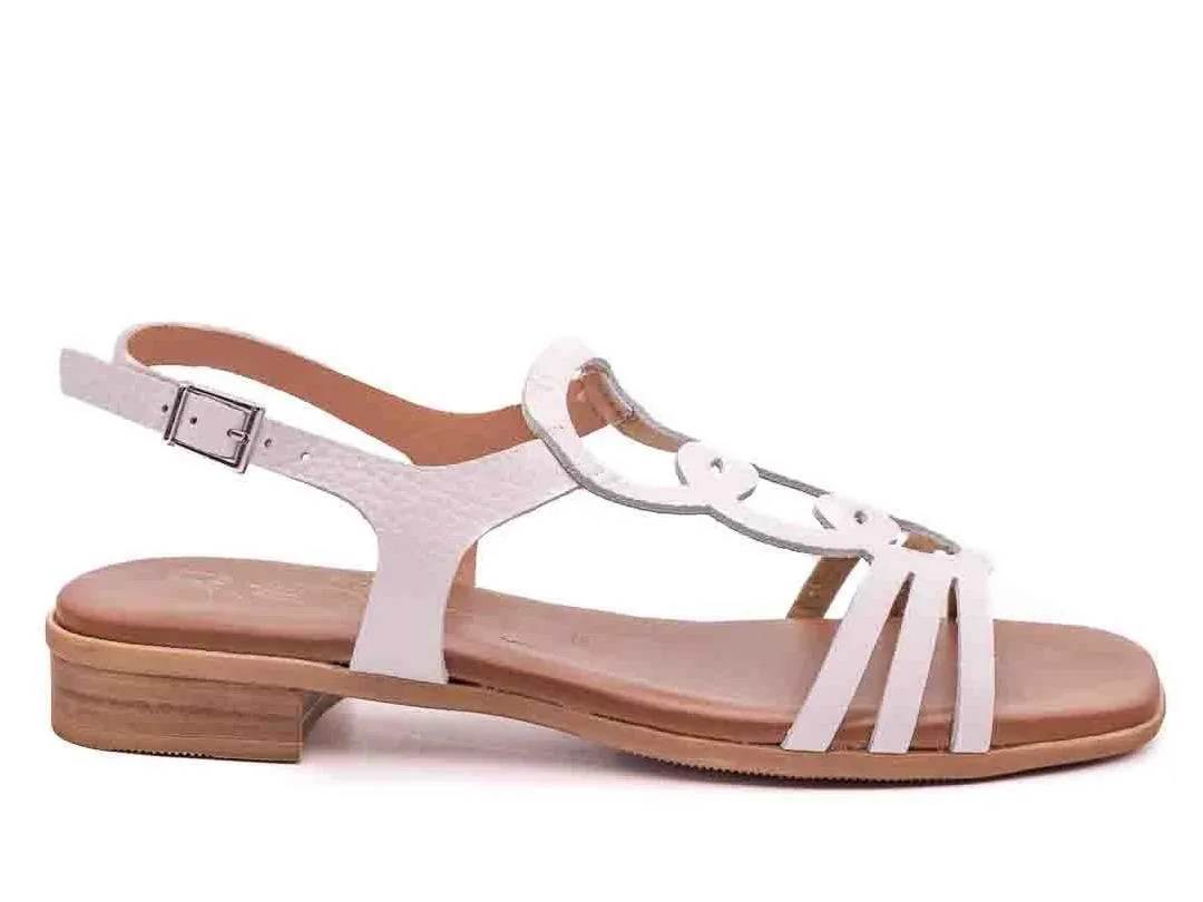 SANDALIA DE MUJER OH MY SANDALS 5163 BLANCO