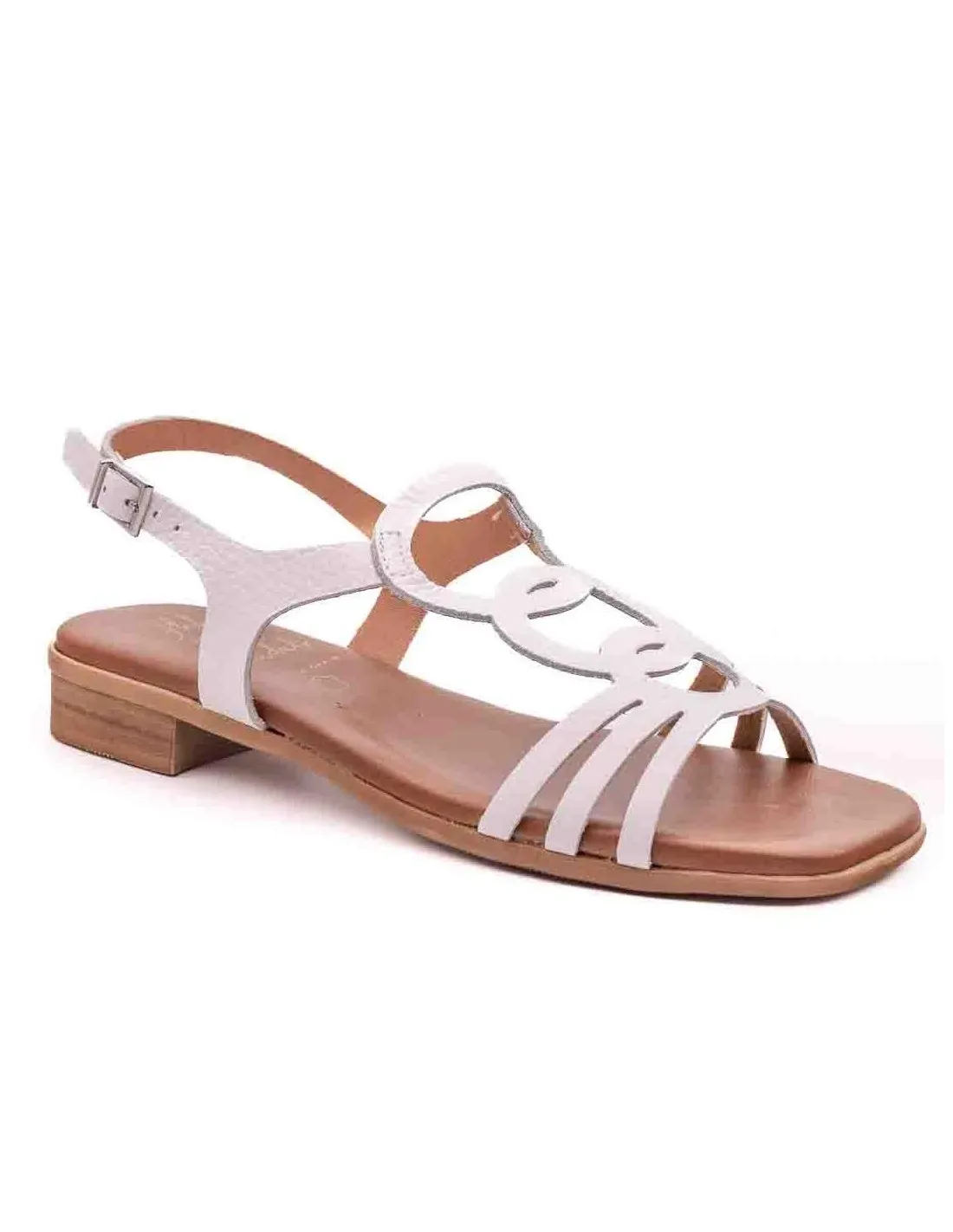 SANDALIA DE MUJER OH MY SANDALS 5163 BLANCO