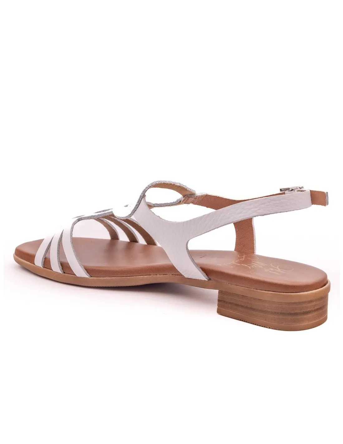 SANDALIA DE MUJER OH MY SANDALS 5163 BLANCO