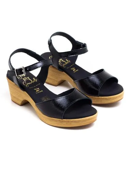 Sandalia Oh My Sandals 5377 Negro para Mujer