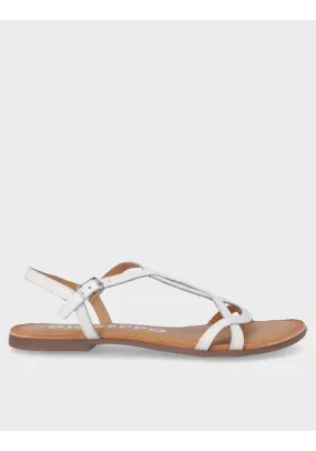 SANDALIA PLANA GIOSEPPO 69113-P BLANCO