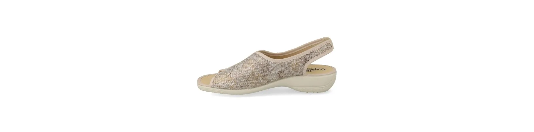 SANDALIAS CONFORT MUJER MAYOR MOD. LIRA BEIGE