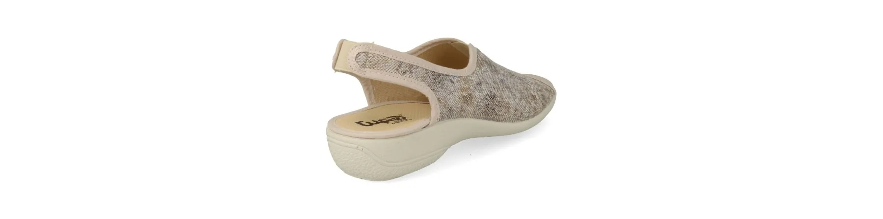 SANDALIAS CONFORT MUJER MAYOR MOD. LIRA BEIGE