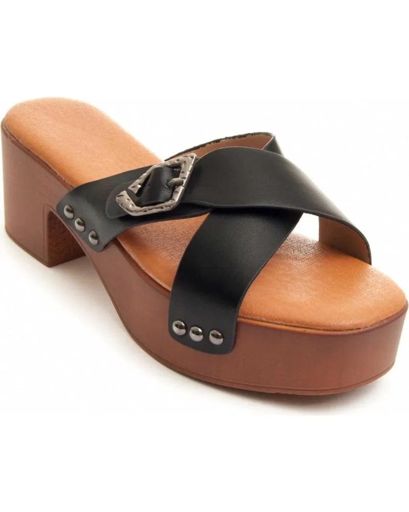 Sandalias de Mujer MONTEVITA CLOGSAND2 BLACK