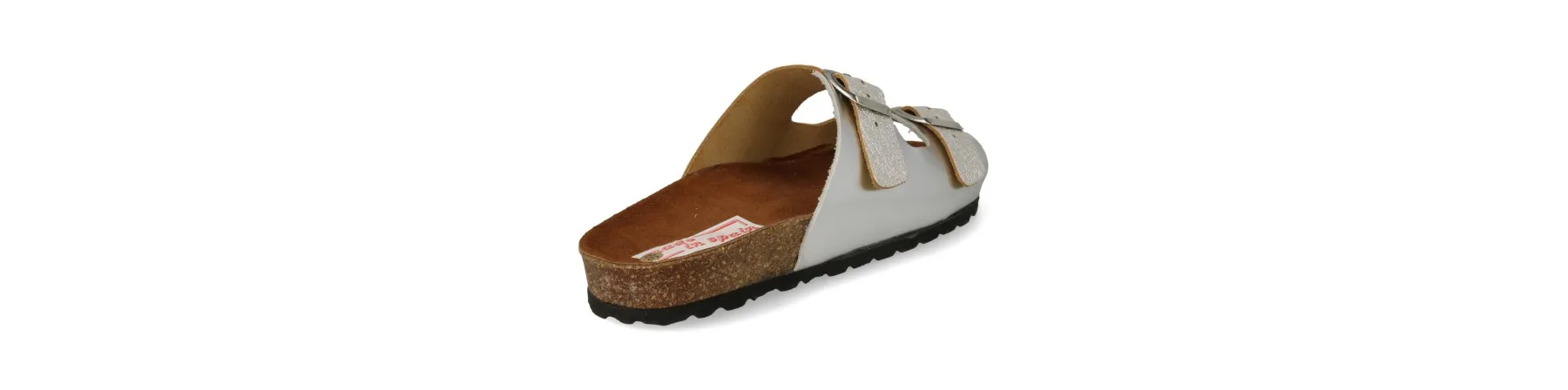 SANDALIAS HEBILLAS MUJER BIO PLATA MOD. EDNA PLA