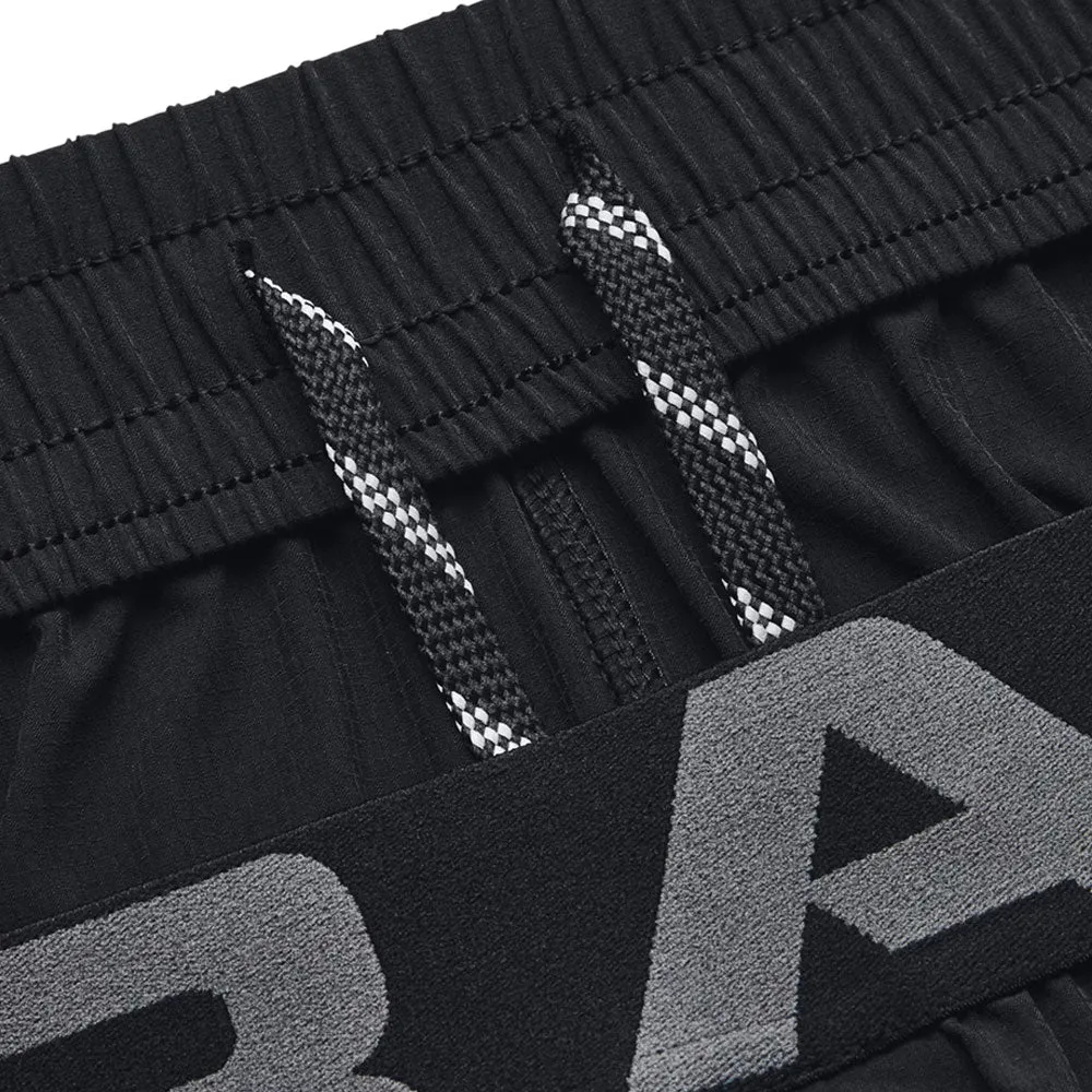 Short Largo Under Armour para Hombre Elevated Woven Graphic Sts Negro