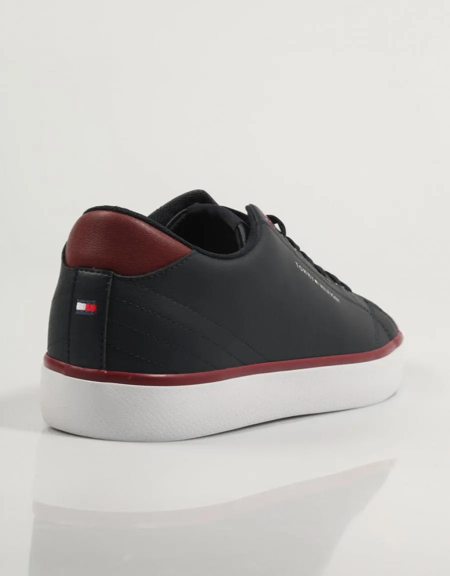  sneakers TOMMY HILFIGER Th Hi Vulc Core Low Leather en Navy Blue 83053