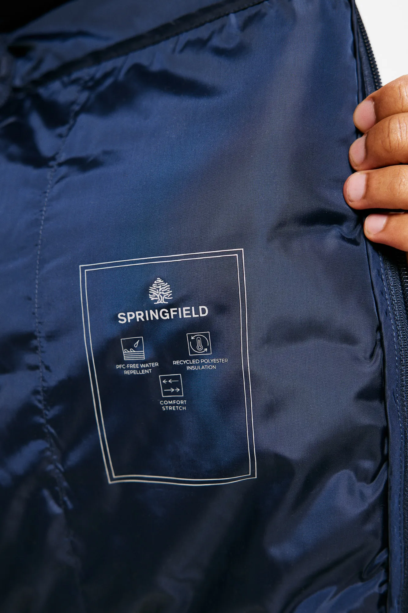 Springfield Chaqueta combinada capucha