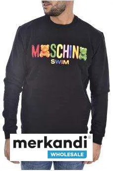 Sudadera negra Moschino al por mayor - Disponible de la S a la XL, excelente precio