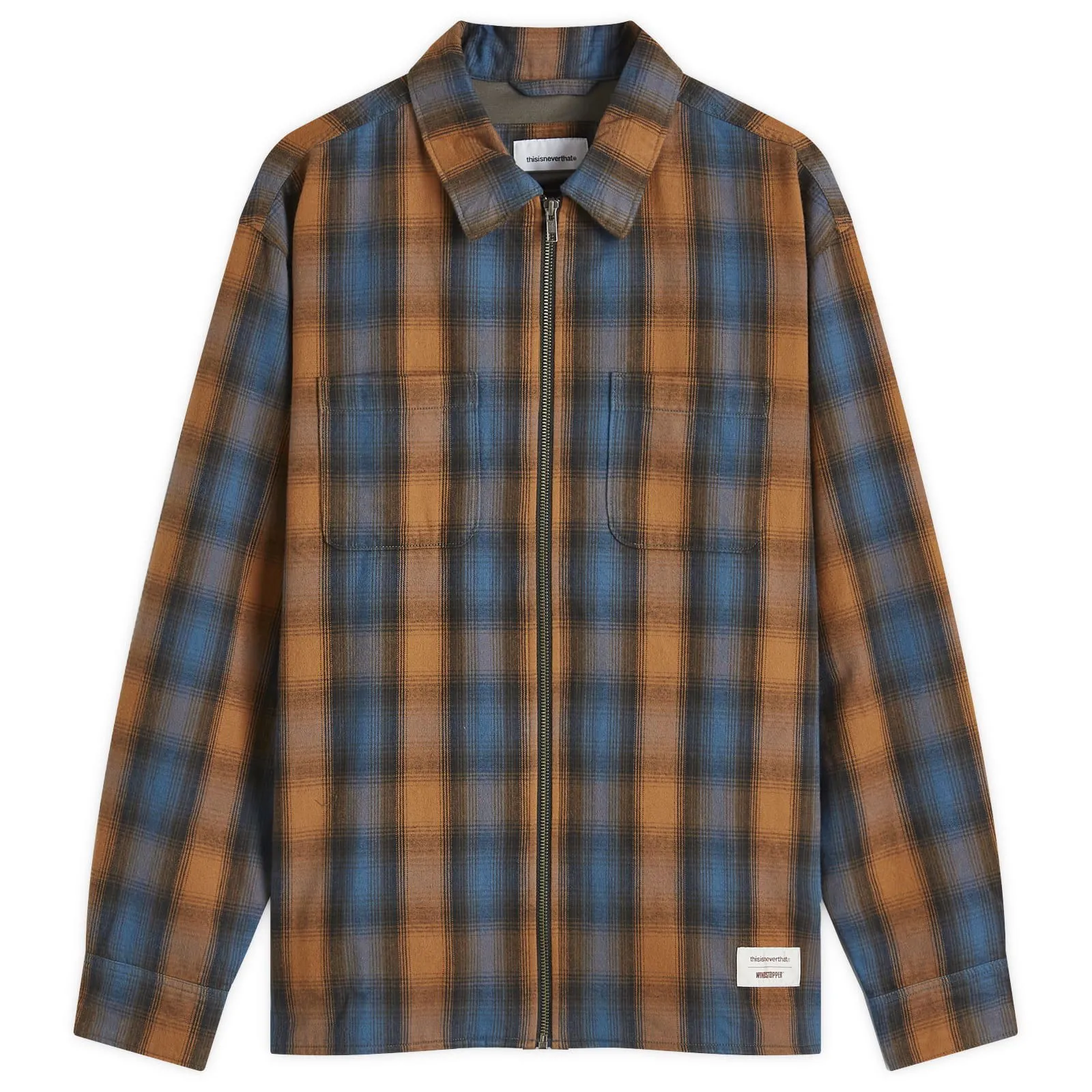 thisisneverthat Windstopper Shaggy Check Shirt