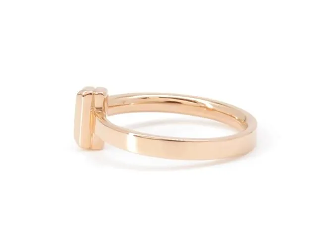 Tiffany & Co Anillo de oro rosa K18PG Tiffany T One 