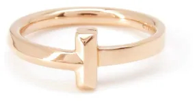 Tiffany & Co Anillo de oro rosa K18PG Tiffany T One 