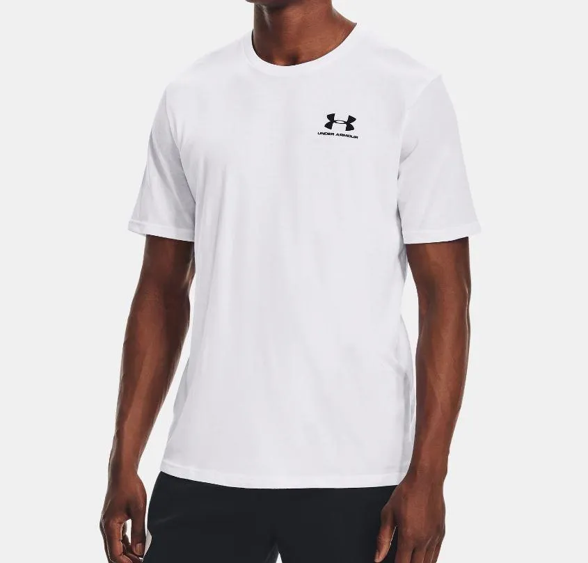 Under Armour Camiseta Manga Corta Sportstyle LC Blanca