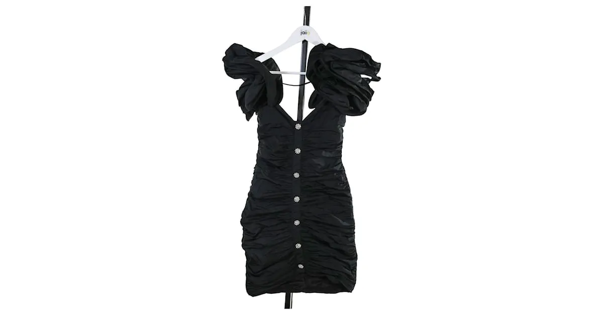 Vestido Alessandra Rich 36 Negro 