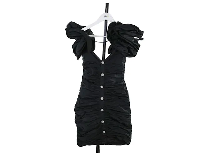 Vestido Alessandra Rich 36 Negro 