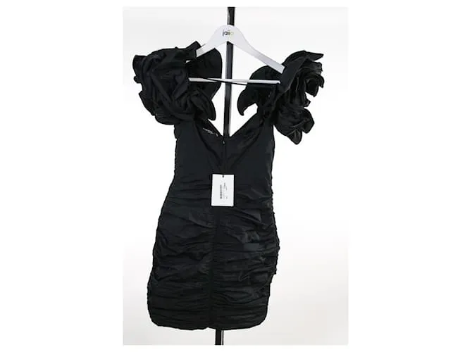 Vestido Alessandra Rich 36 Negro 