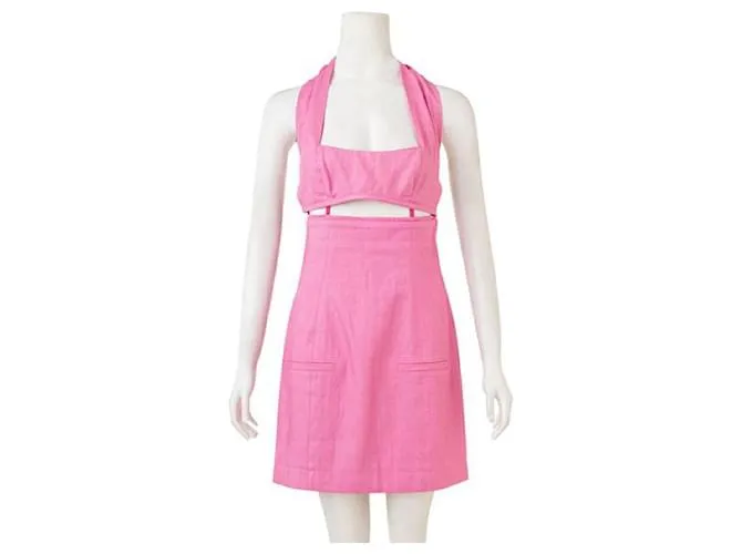 Vestido Rosa Jacquemus La Robe Meil 