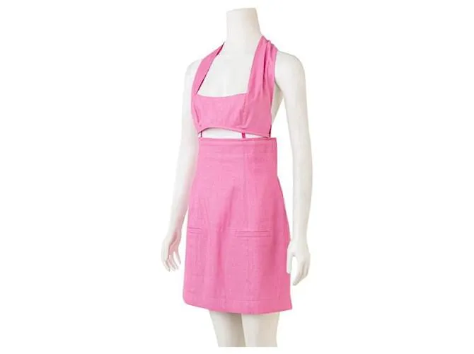 Vestido Rosa Jacquemus La Robe Meil 