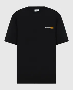 Vetements Black t-shirt with logo print