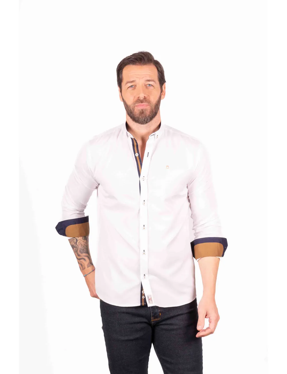 Yellow Skin – Camisa blanca 8352