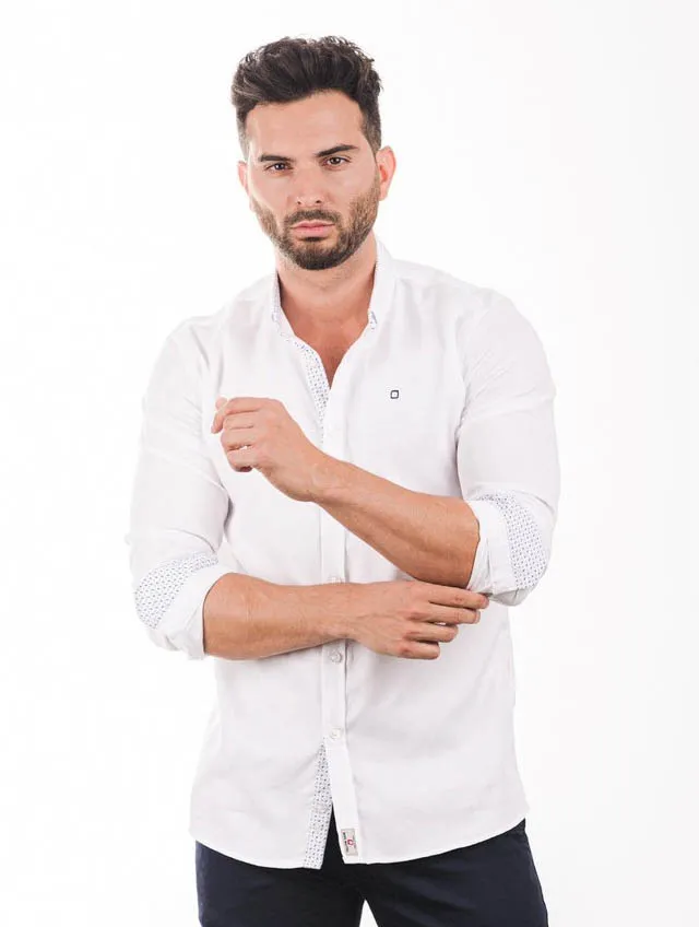 Yellow Skin – Camisa blanca 8641