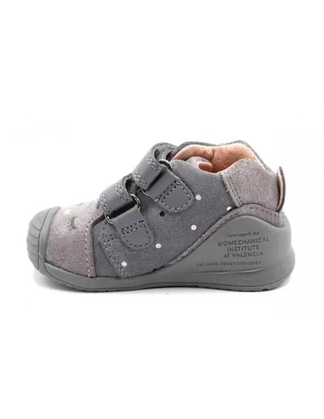 ZAPATO DE NIÑA BIOMECANICS 221106 A GRIS